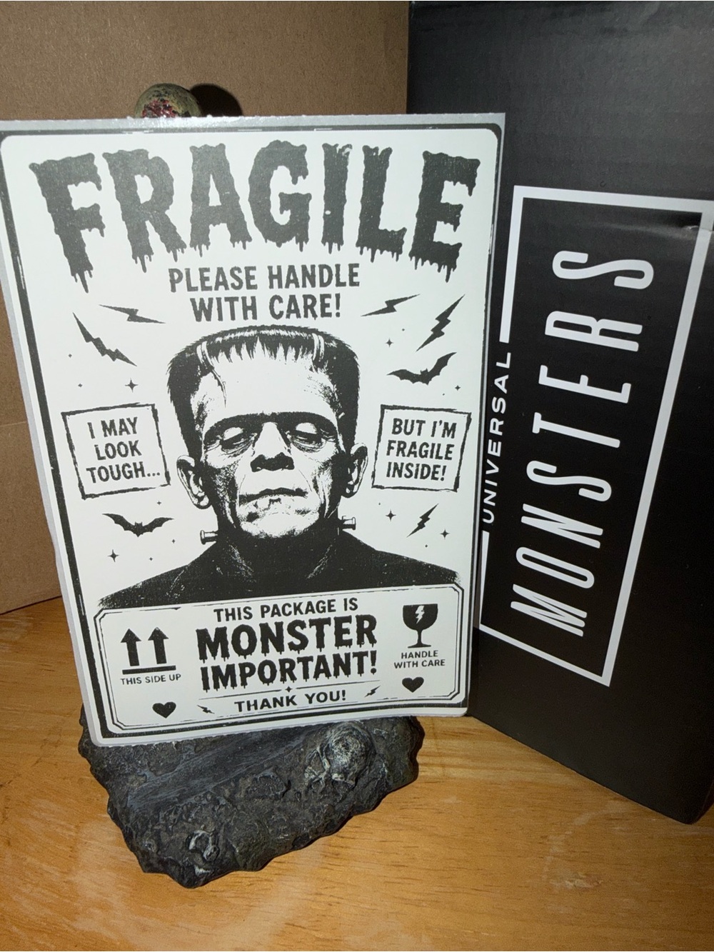 Frankenstein 'Fragile' 50 count 4x6